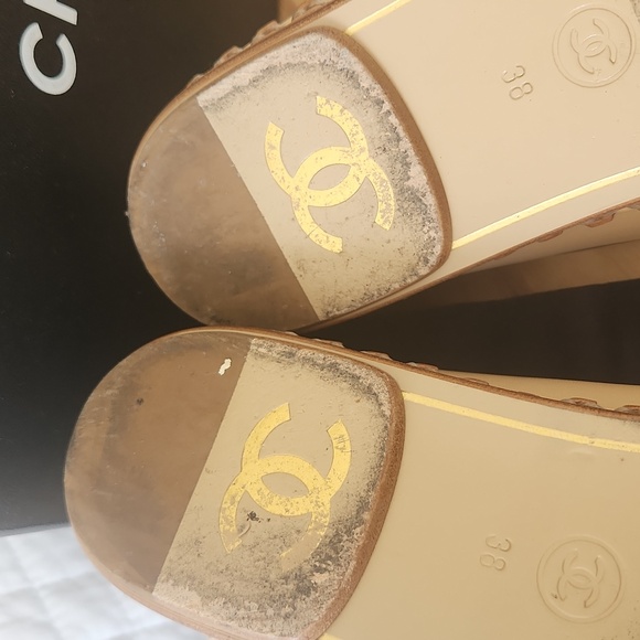 Chanel Lambskin Loafers - Picture 9 of 12